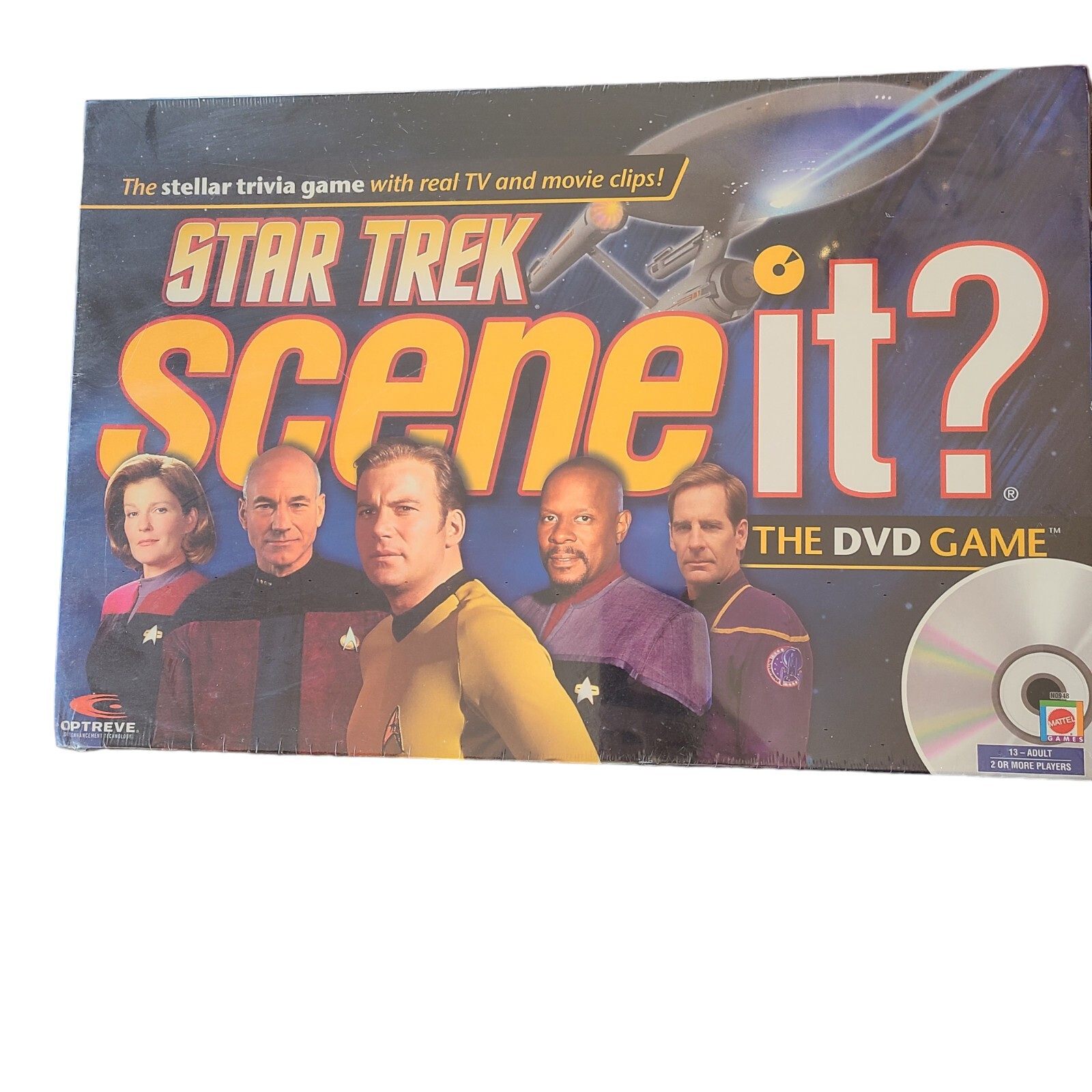 Star Trek Scene It DVD Game New Sealed