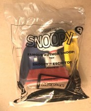 McDonald's 2018 Happy Meal Toy Snoopy 9 Famous Author New
