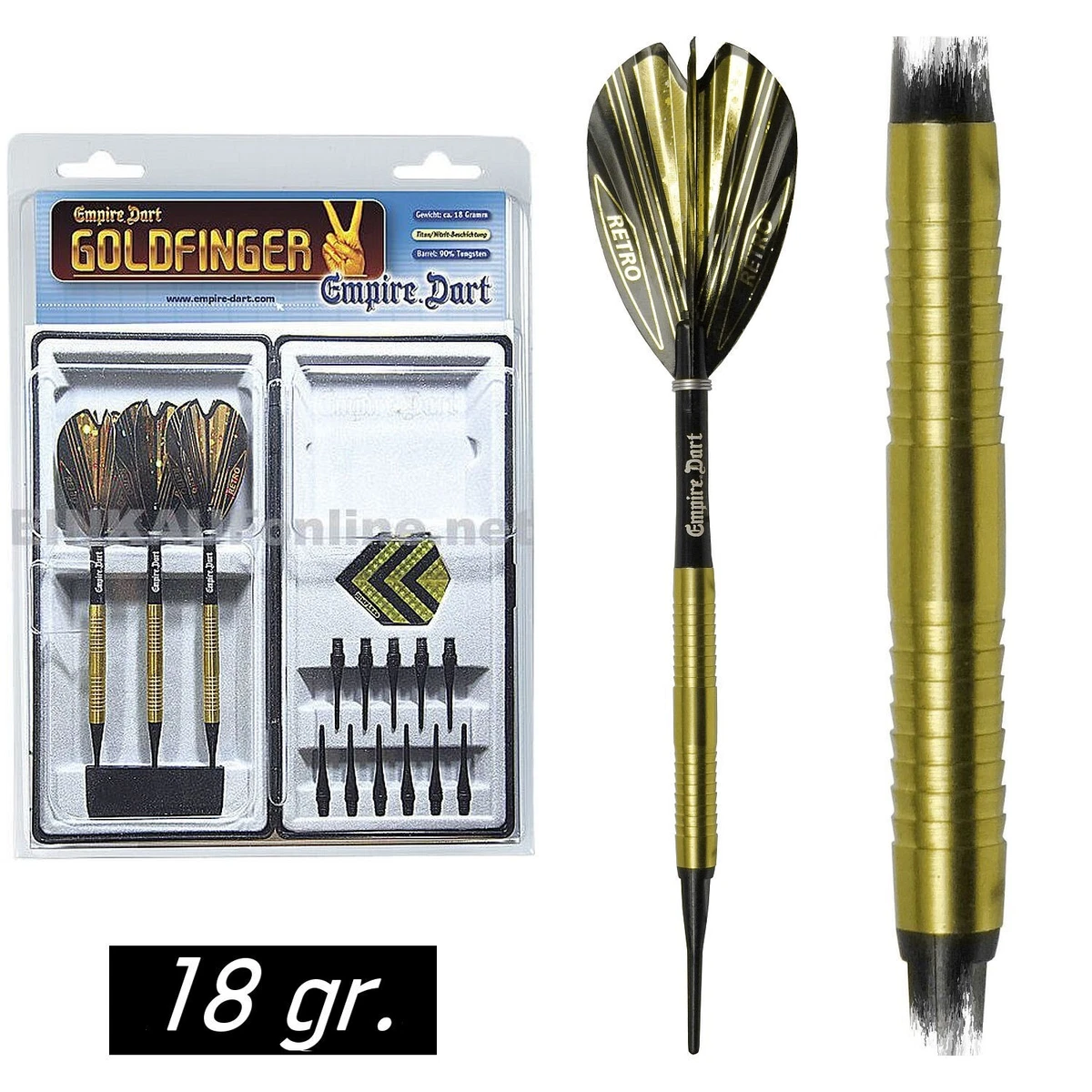 The Lord Of The Tools Dart Gewichte - 12 Stück 2BA Messing Schraubgewichte