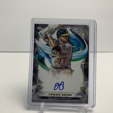 2023 Topps Inception - AUTO - Jonah Bride RC 233/299 Oakland Athlectics A's
