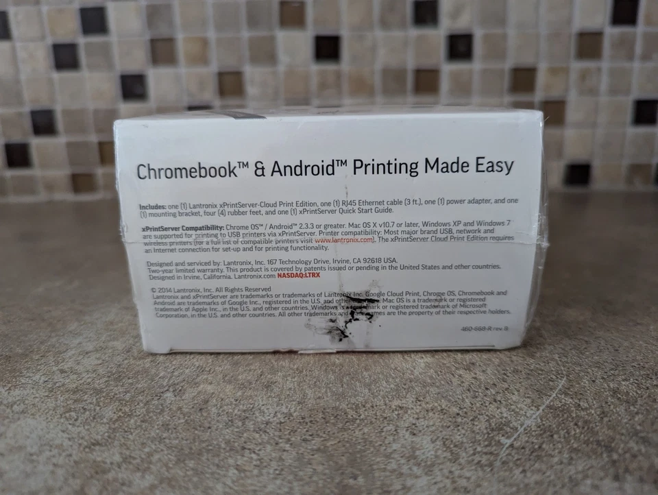 LANTRONIX XPS1002CP-01-S XPRINTSERVER CLOUD PRINT EDITION NT-50 - Image 4 of 4