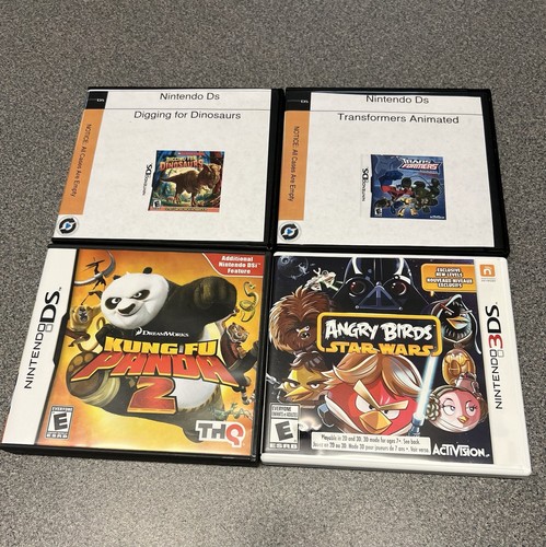 Nintendo 3DS/DS Games - Lot of 9 Smash Bros, Scrabble, Kung Fu Panda, Planes +3 - Picture 2 of 3