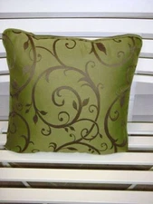  Frontgate BILTMORE Cabaret Marsh Outdoor chair sofa decorative Throw Pillow 18"