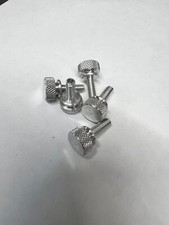 Knurled Thumb Screw Aluminum 8-32 Thread 1/2 length - 20 Pieces - 7107A