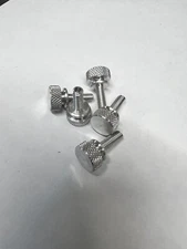 Knurled Thumb Screw Aluminum 8-32 Thread 1/2 length - 20 Pieces -  7107A