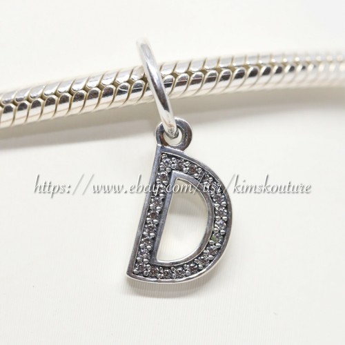 Authentic Pandora Letter D Pendant 