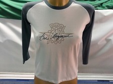 MV AGUSTA-MAGLIA DONNA MANICA 3/4 BIANCO/BLU PRODOTTO UFFICIALE NUOVO TG.S-M-L