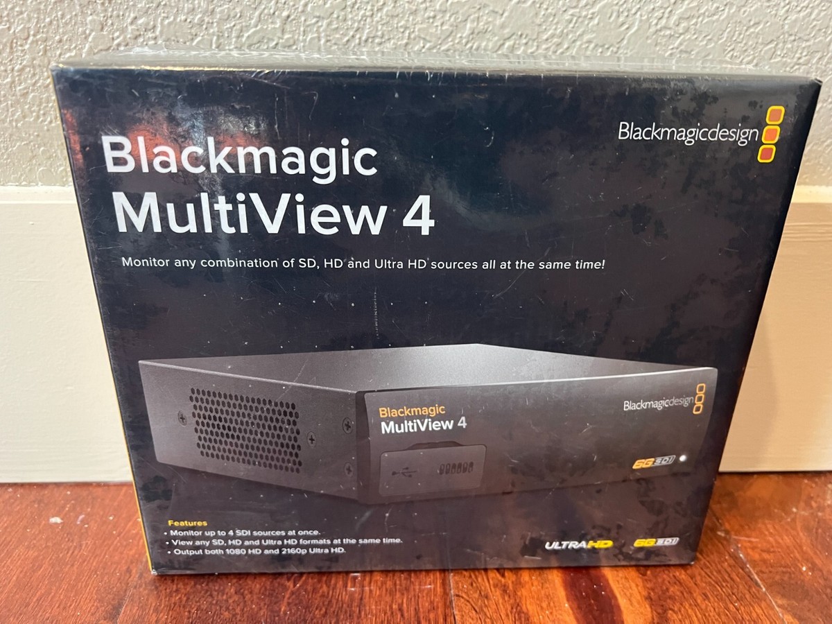 Blackmagic Bmd Multiview Blackmagic Design Multiview Multi Viewer Hd