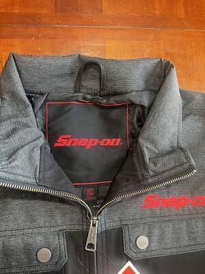 Snap On Tools Black And Grey legend Zip up jacket | eBay