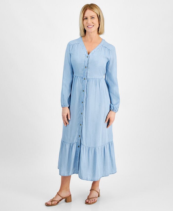 Casual Dresses Dress Nordstrom Caslon Gia Curves By Westside Blue
