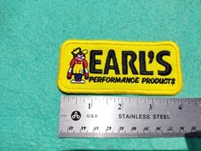 Earl's Performance Products Racing Service  Parts Dealer Uniform  Patch