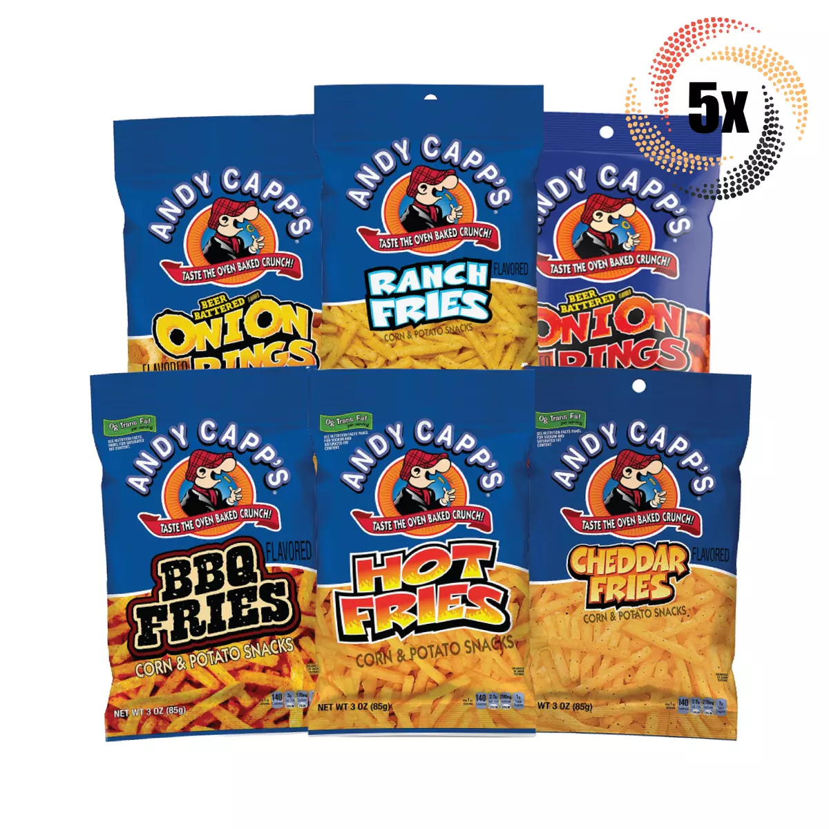 Andy capp's bbq fries sales
