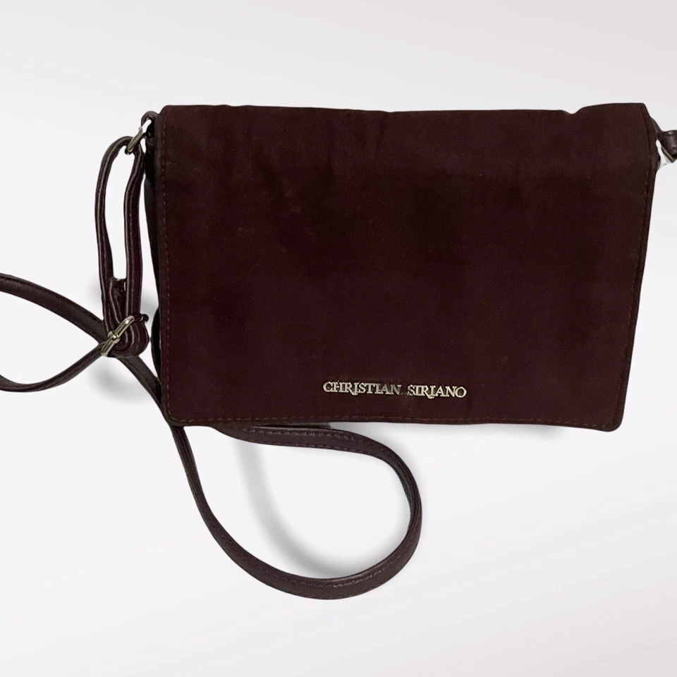 Christian Siriano Mujer Bandolera Cartera Forrada Bolsillos Correa Ajustable Todos los Días Foto 2 de 4