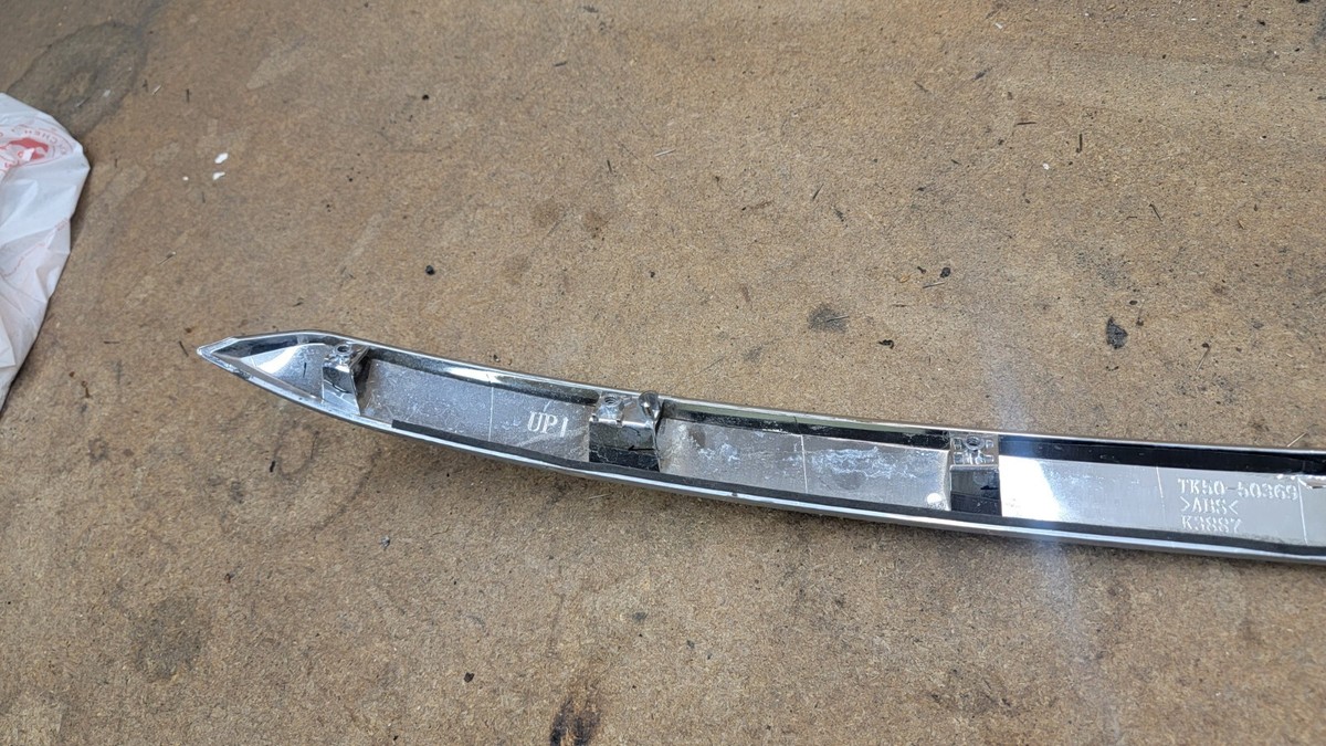 2016 - 2021 Mazda CX-9 Bumper Trim Rear Chrome Trim Piece TK50-50