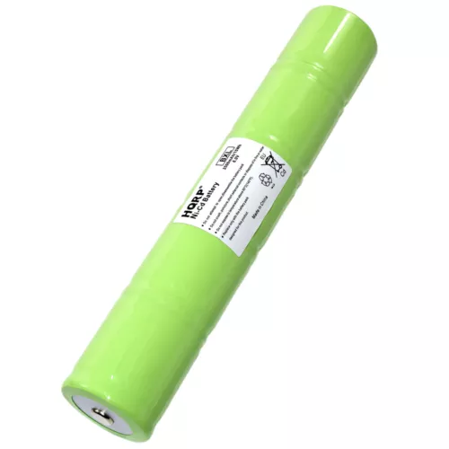 HQRP NiCd 1/2D 6V 2500mAh Rechargeable Battery for Maglite LED Flashlight 201701