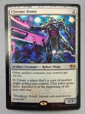 Chrome Dome *FOIL* - NM - Teenage Mutant Ninja Turtles MTG TMNT TMT #172