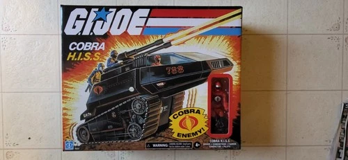 G. I. Joe ARAH 25th Anniversary Cobra H. I. S. S. Walmart Exclusive Hasbro Moc