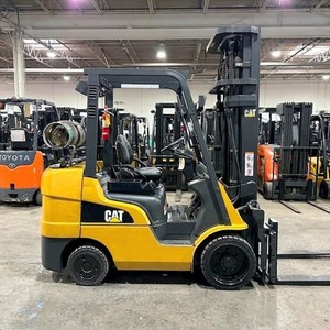 2021 Cat 2C6500 6500lb Used Forklift Triple Mast Sideshift LP Gas 11971 Hours