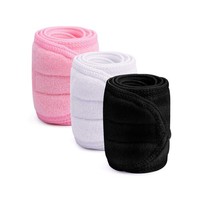 3Pcs Kosmetik Haarband,Spa Kosmetik Stirnband Frottee Haarband FüR Make Up