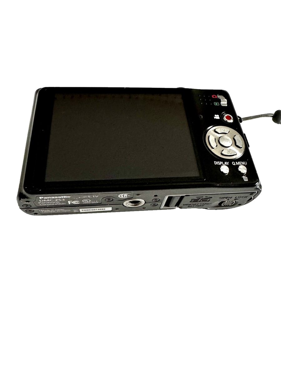 Panasonic LUMIX DMC-ZS3/DMC-TZ7 10.1MP Digital Camera - Black for