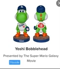 PRESALE  Yoshi Super Mario LA Dodgers Yamamoto Bobblehead SGA 3/31/26