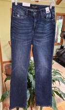 JUDY BLUE HIGH WAIST SLIM BOOTCUT JEANS 7/28 NWTS