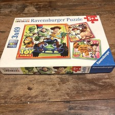 Disney Pixar Toy Story , Toy Story 2 and 3 3x49 Puzzle Pieces Jigsaw Puzzles