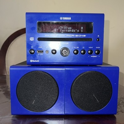 Yamaha MCR-B043 Micro Component CD USB Wide FM AM Radio Bluetooth