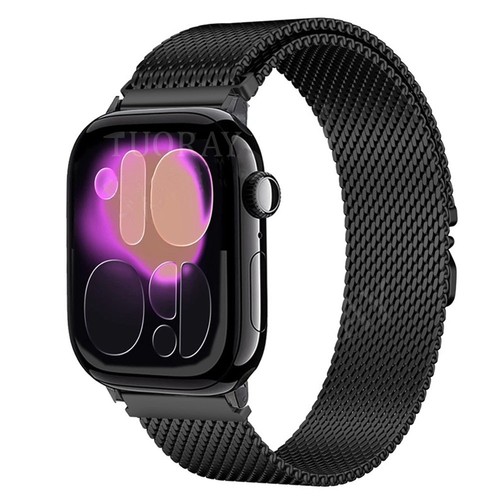 Metall Loop Armband für Apple Watch Ultra 3 2 49mm iWatch Series 11 10 9 8 7 6 5 - Bild 9 von 31