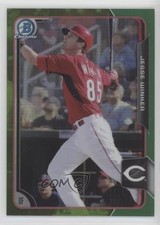 2015 Bowman Chrome Prospects Green Refractor 22/99 Jesse Winker #BCP207 s1i