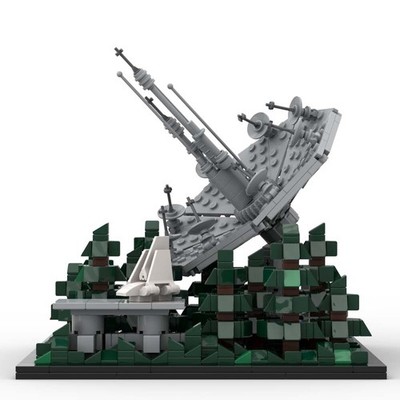 Compatible Shield Generator - Architecture Scale from Movie Episode VI 989