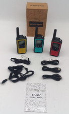 Baofeng BF-33C Walkie Talkies for Kids Adults FRS Two Way Radio 3 pack  /RT6...