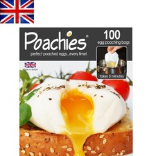 Effortless Cooking: 100 Count Non-Stick Egg Poaching Bags for Ideal Breakfasts