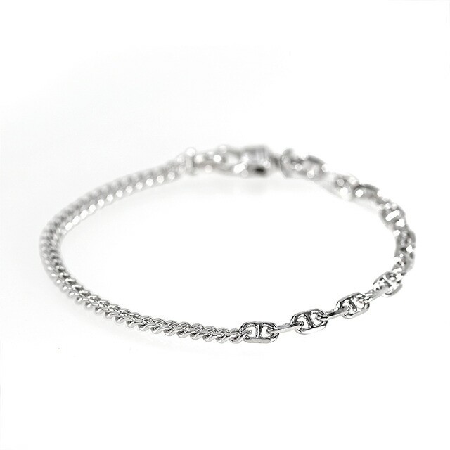 未使用品　TOM WOOD Rue Bracelet 7インチ シルバー925 Tom Wood Bracelet Men Women Brand TOMWOOD Rue Bracelet 6.5 101202