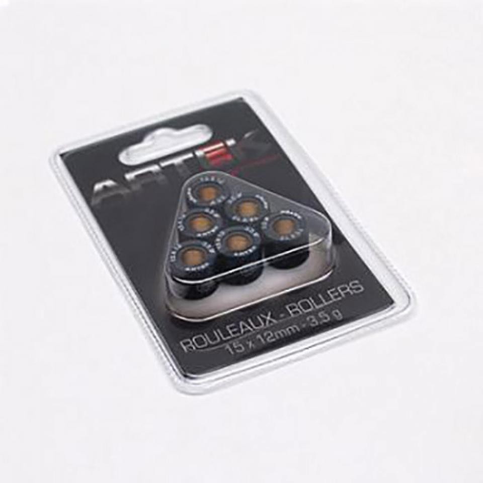 Galet de variateur Artek 15x12mm de 3.5g pour scooter Yamaha Spy 50cc