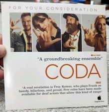 CODA FYC DVD Apple Original Films 2021 SAG New Media ASL Deaf Marlee Matlin