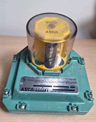 Asco Sentry Position Switch S-YEB3C2 Green And Yellow 