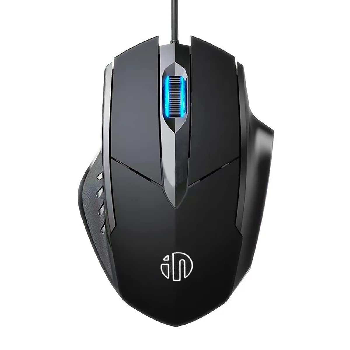 USB Computer Mouse Wired, Silent Click Corded Mouse 3-Button Wired Optical Mo...