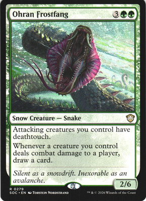 MTG | Ohran Frostfang | Secrets of Strixhaven | NM | EN