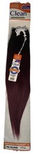 MODEL MODEL Clean 100 Human Hair Weave Extension 16  Natural Straight