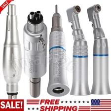 NSK Style Dental Slow 4:1/1:1 Low Speed Handpiece Contra Angle Straight 2/4Hole