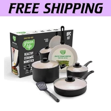 Versatile 8-Piece Ceramic Cookware Set - Safe, Stylish & Everyday Essentials