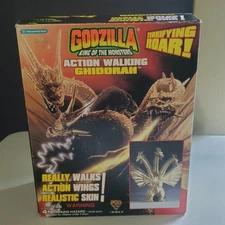 Godzilla King Of Monsters Action Walking 1994 Ghidorah In Original Box DESCRIPT