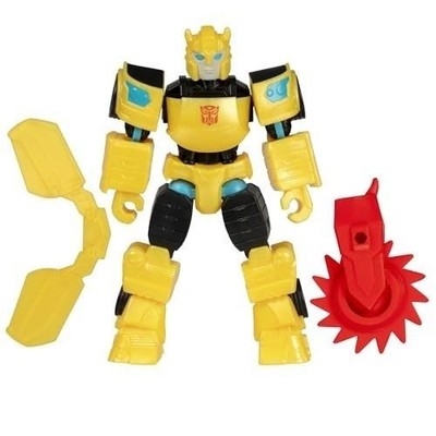 Transformers Bumblebee Mix & Mash Action Figure - Modular Robot Toy For Ages 4+