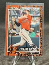 2026 Topps Series 1 Jackson Holliday Team Color Border Parallel #92 - Orioles