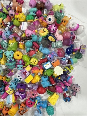 Shopkins & Hatchimals Mixed Lot Pieces Figures  Accessories Animals 325 Pc 3.5lb