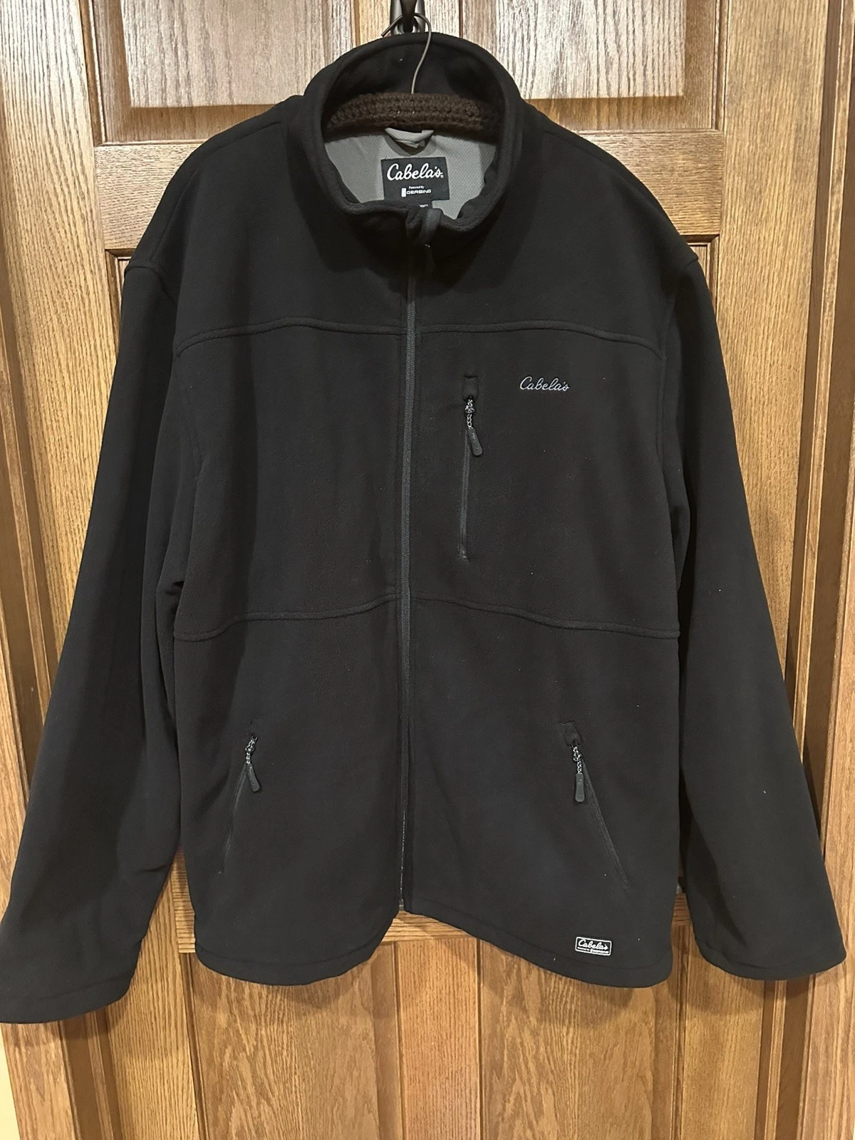 Cabelas Men’s 3XL Tall Heated Fleece Jacket NWOT Never Worn + Battery&Charger