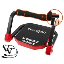 Yes4All Ab Crunch Machine For Total Body & Core Abdominal, Situp Lockable Wit...