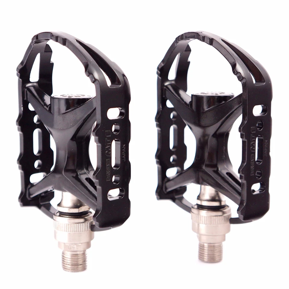 MKS MT-E EZY Quick Release Bike Pedal Fixie Urban Classic Steel bike Black - Image 2 of 3