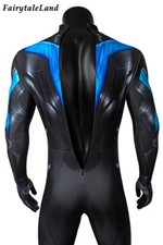 Titans Nightwing Jumpsuit Cosplay Costume 3D Printing Spandex Bodysuit Halloween